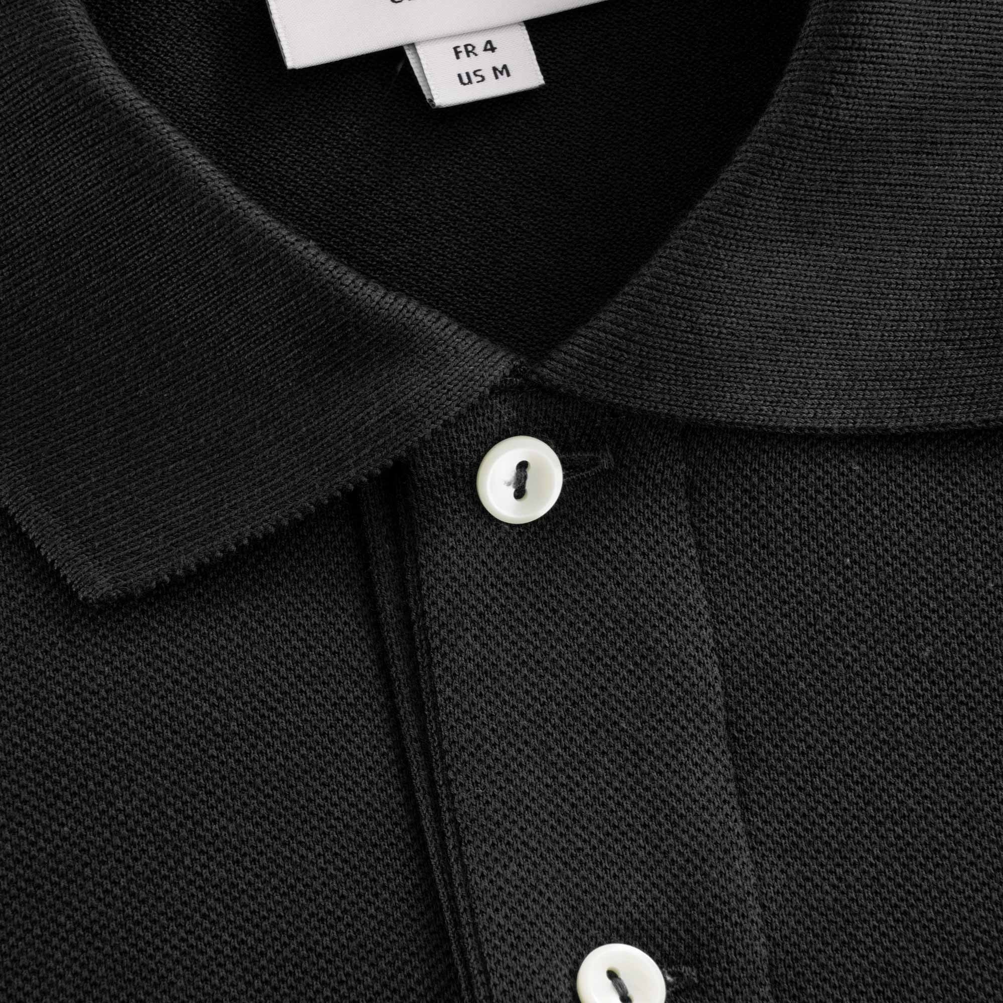Lacoste Classic Pique Polo Shirt - Black