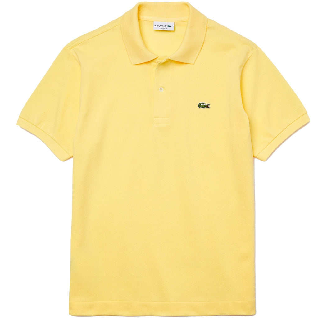 Lacoste Classic Pique Polo Shirt - Lemon