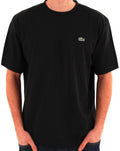 Lacoste Heavy Cotton Jersey T Shirt Black