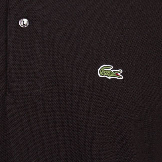 Mens Lacoste Black Classic L.12.12 S/s Polo Shirt